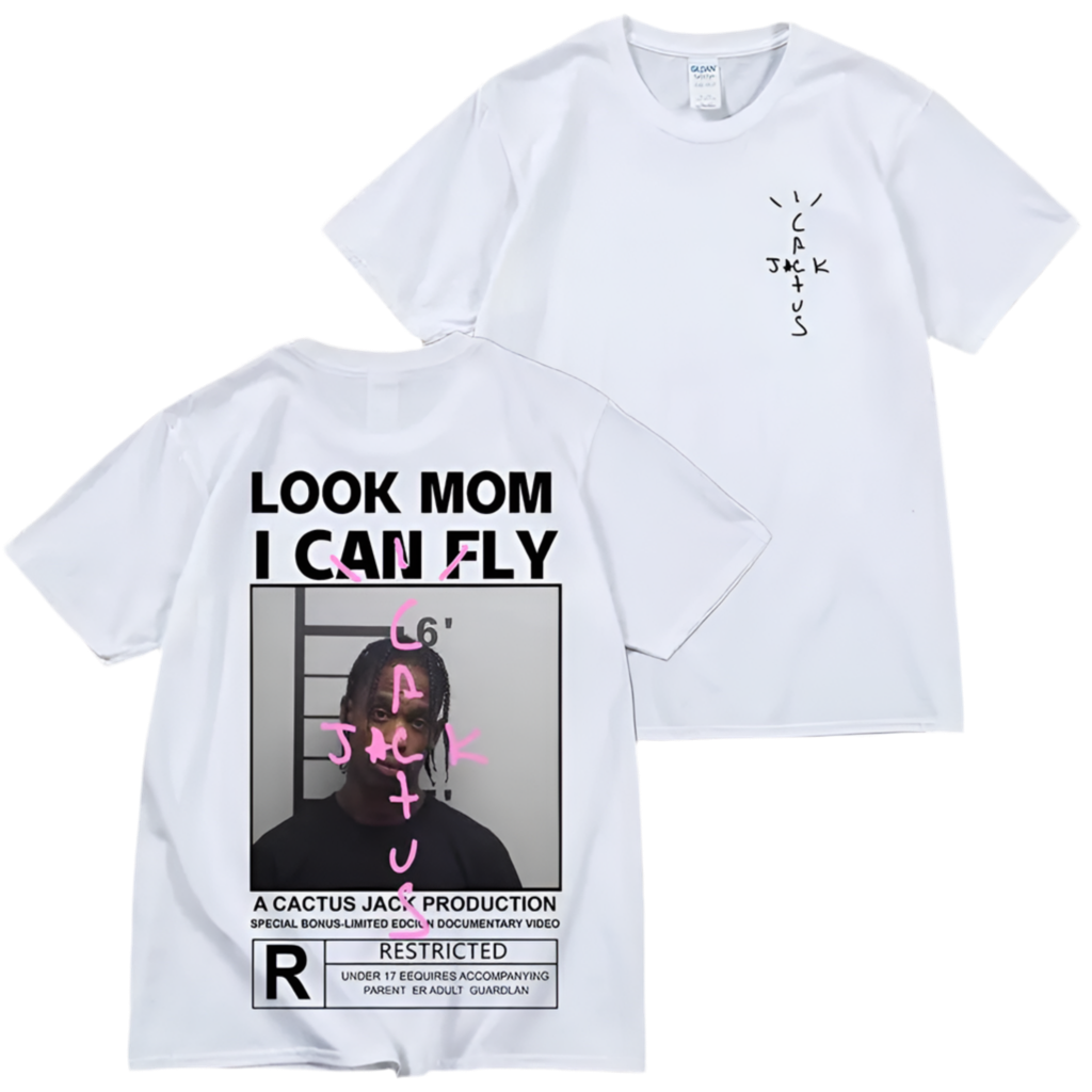 Cactus Jack Look Mom I Can Fly Tee