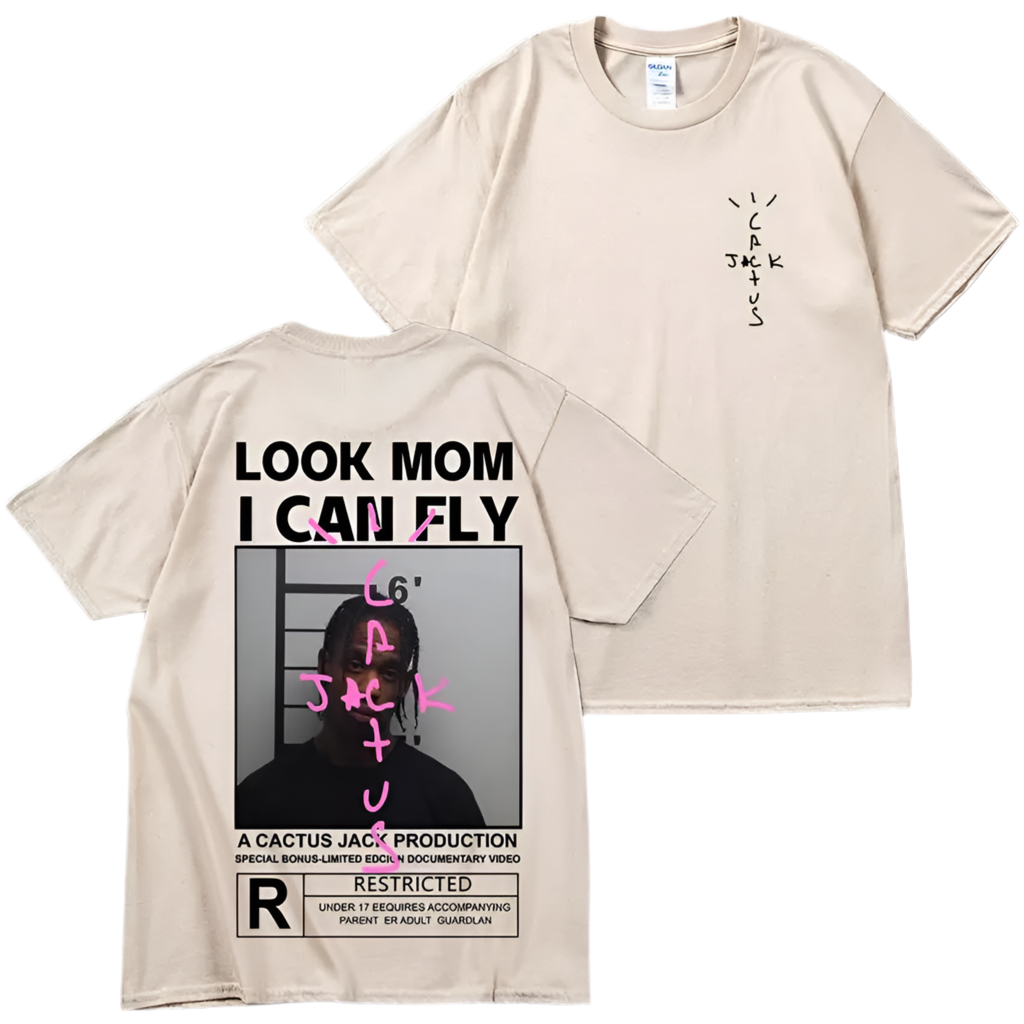 Cactus Jack Look Mom I Can Fly Tee